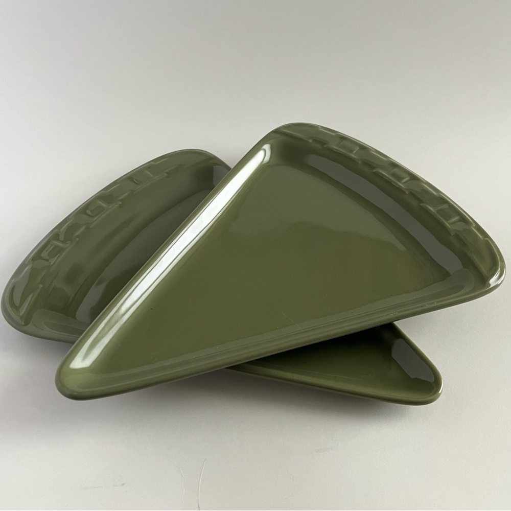 Longaberger “Woven Traditions” Pizza Plates